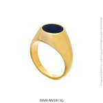 Anillo de Acero Dorado Forever 3913G