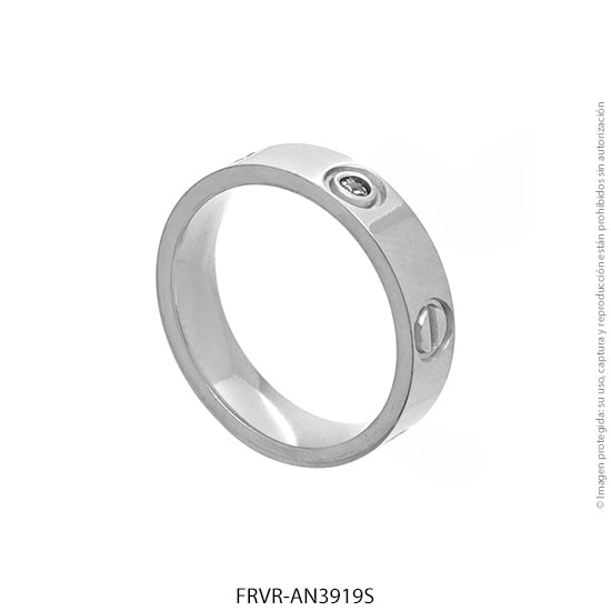 FRVR-AN3919S Anillo de Acero Quirúrgico Forever 3919S