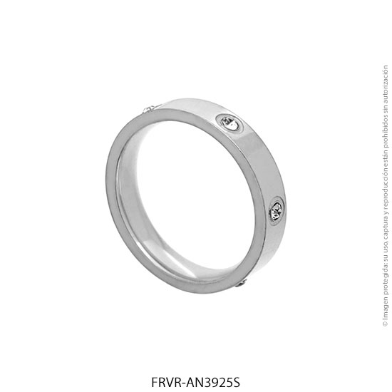 FRVR-AN3925S Anillo de Acero Quirúrgico Forever 3925S