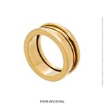 Anillo de Acero Dorado Forever 3934G