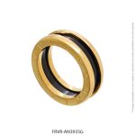 Anillo de Acero Dorado Forever 3935G