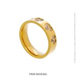Anillo de Acero Dorado Forever 3936G