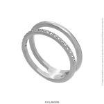 Anillo Forever Love Color Acero LAN309S