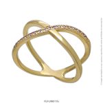 Anillo Forever Love Dorado LAN311G