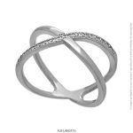 Anillo Forever Love Color Acero LAN311S