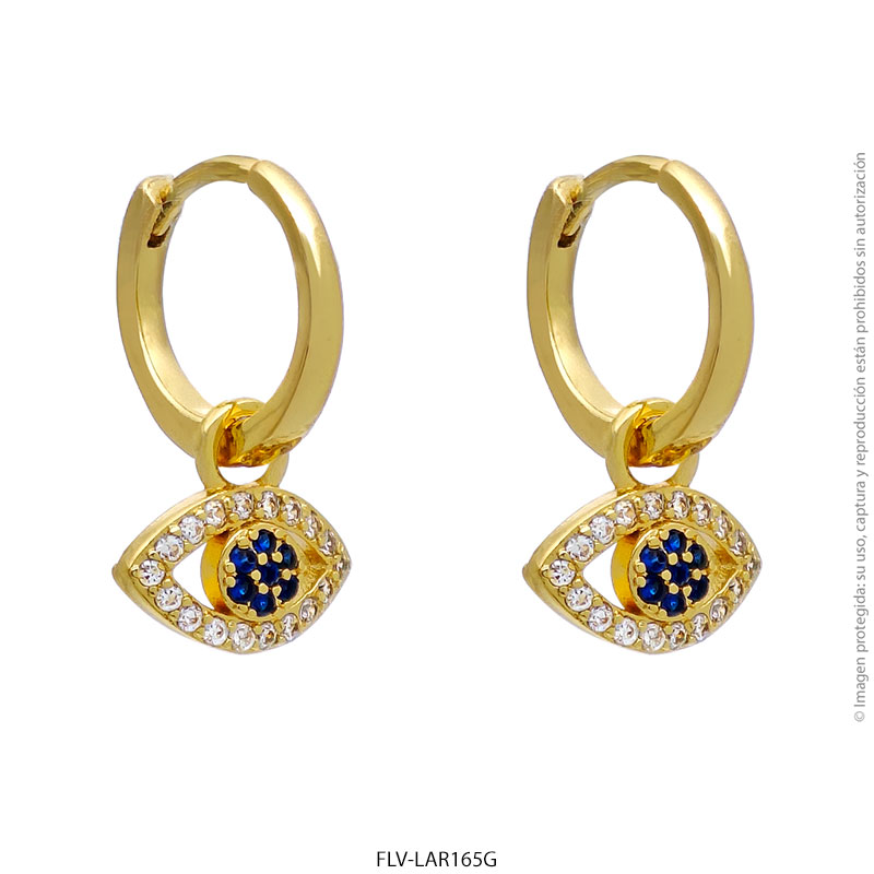 FLV-LAR165G Aro de Acero Dorado Forever Love LAR165G
