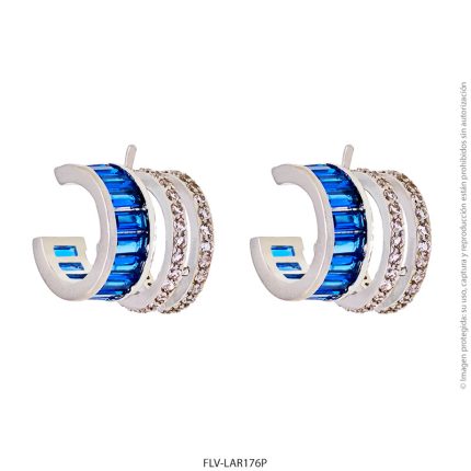 Aro Forever Love Plateado LAR176P