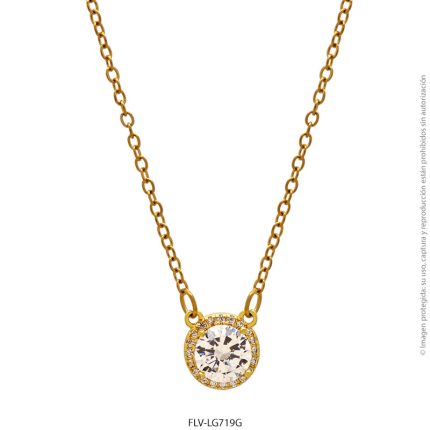 Gargantilla Forever Love Dorado LG719G