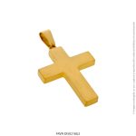 Dije de Acero Dorado Forever 50218G2