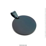 Dije de Acero Negro Forever DI50520B