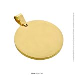 Dije de Acero Dorado Forever DI50519G