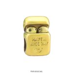 Dije de Acero Dorado Forever 50536G