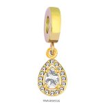 Dije de Acero Dorado Forever 50552G