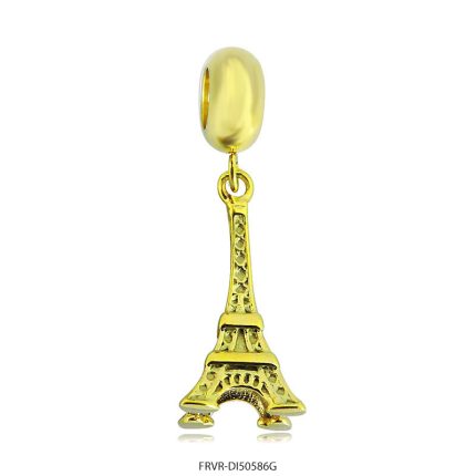 Dije de Acero Dorado Forever 50586G