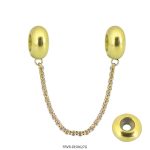 Dije de Acero Dorado Forever 50627G