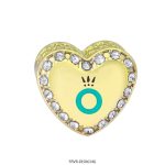 Dije de Acero Dorado Forever 50634G