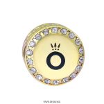 Dije de Acero Dorado Forever 50636G