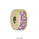 Dije de Acero Dorado Forever 50639G