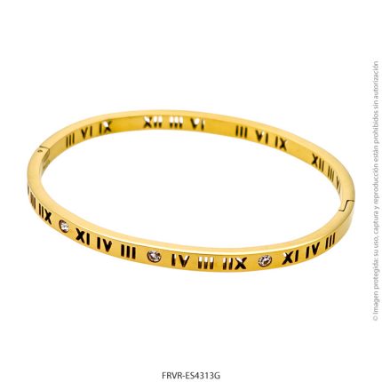 Esclava de Acero Dorado Forever 4313G