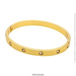 Esclava de Acero Dorado Forever 4320G