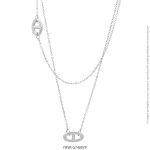 Gargantilla de Acero Blanco Forever G74007P
