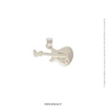 Dije de Acero Blanco Forever 50261P