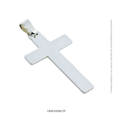 Dije de Acero Blanco Forever 59017P