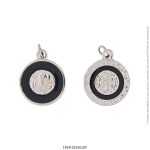 Dije de Acero Blanco Forever DI59020P