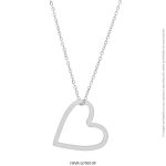 Gargantilla de Acero Blanco Forever 79010P