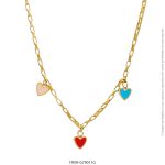 Gargantilla de Acero Dorado Forever 79011G