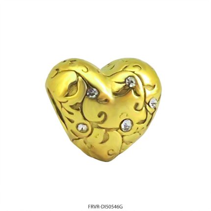 Dije de Acero Dorado Forever 50546G