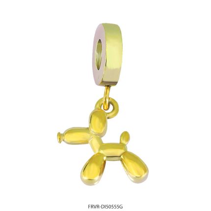 Dije de Acero Dorado Forever 50555G