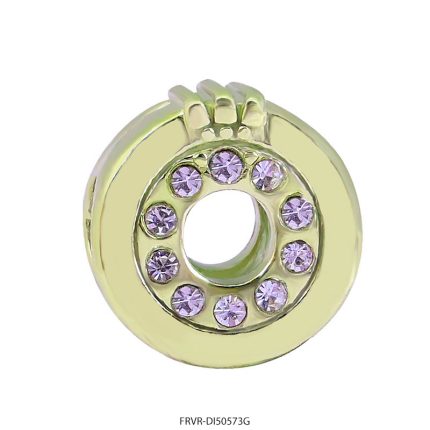 Dije de Acero Dorado Forever 50573G