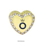 Dije de Acero Dorado Forever 50632G