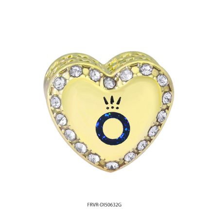 Dije de Acero Dorado Forever 50632G