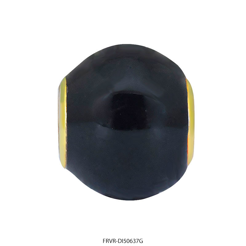 FRVR-DI50637G Dije de Acero Dorado Forever 50637G