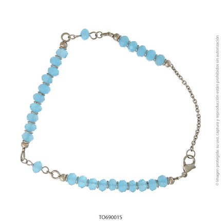 Tobillera de Acero Quirúrgico Forever 69001S