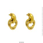 Aro de Acero Dorado Forever 19470G