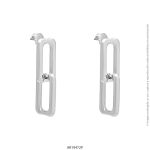 Aro de Acero Blanco Forever 19472P