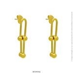 Aro de Acero Dorado Forever 19476G