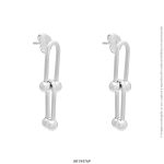 Aro de Acero Blanco Forever 19476P