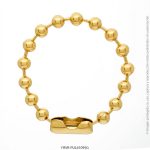 Pulsera de Acero Dorado Forever 61095G