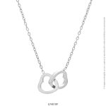 Gargantilla de Acero Blanco Forever 74010P