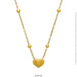 Gargantilla de Acero Dorado Forever 74012G