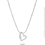 Gargantilla de Acero Blanco Forever 74018P