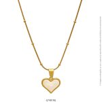 Gargantilla de Acero Dorado Forever 74019G