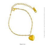 Pulsera de Acero Dorado Forever 61111G