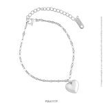 Pulsera de Acero Blanco Forever 61111P