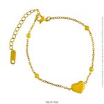 Pulsera de Acero Dorado Forever 61116G