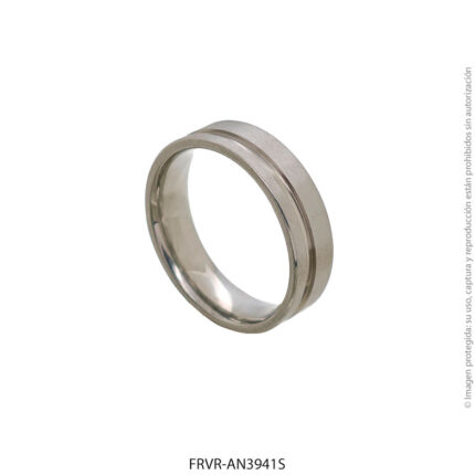 Anillo de Acero Quirúrgico Forever 3941S